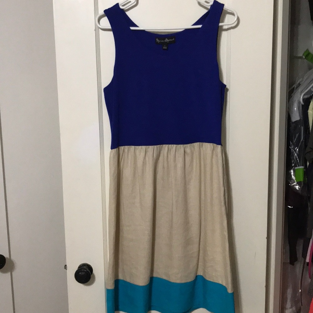 Mercer & Madison Color Blocked Dress